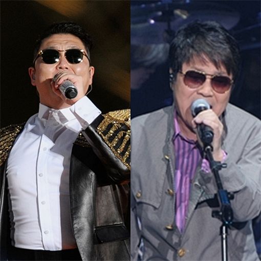 싸이, 조용필 '술 제안'에 화답… "찾아뵙겠다!"