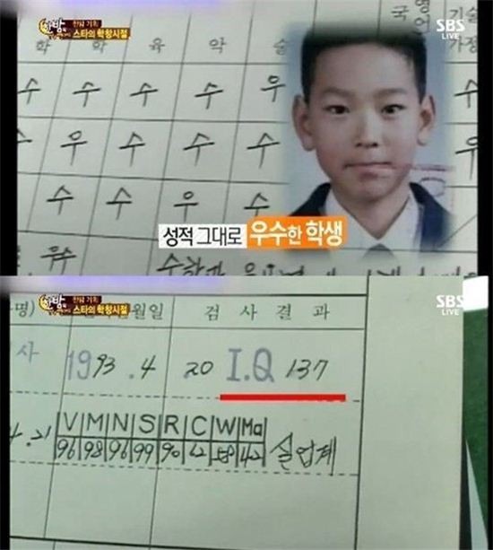 강동원 아이큐 공개+학창시절 사진 '깜짝', "엄친아 맞네" 