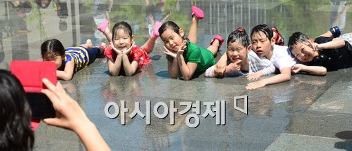 [포토]햇살처럼 밝은 아이들 