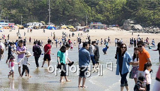 [포토]북적이는 해수욕장