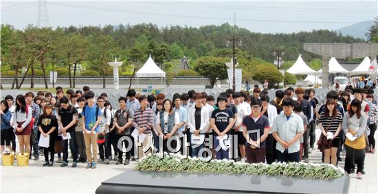 [포토]5·18민중항쟁 33주년 추모 열기 '절정'