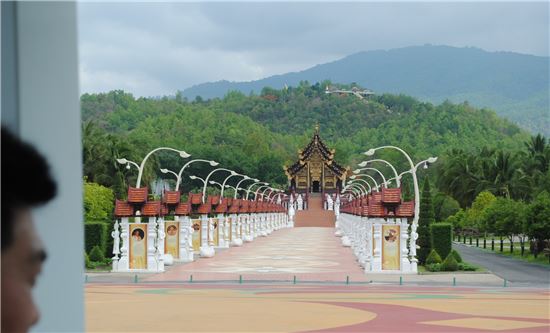 [현장르포]'은퇴자의 도시' 치앙마이(태국) 왕립정원을 가다