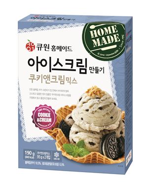 삼양사, '큐원 쿠키앤크림믹스' 출시