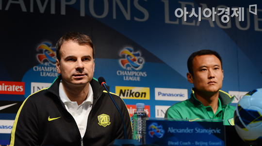 [포토] ACL 서울 베이징 16강 2차전 공식 기자회견