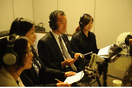 김영민(오른쪽에서 2번째) 특허청장이 ‘발명의 날’(5월19일)을 맞아 인터넷 영상대담 및 팟캐스트에 출연하고 있다.