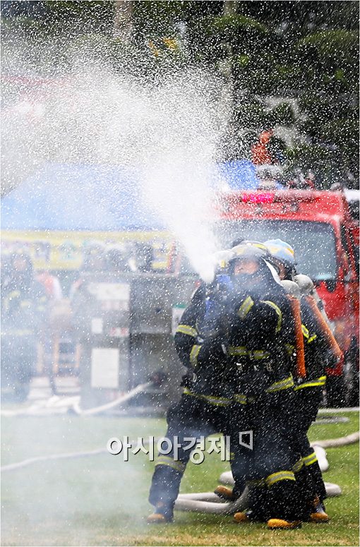 [포토]"최강 소방대원을 선발하라"