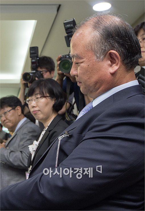 [포토]남양유업 단체교섭 시작, 참담한 김웅 대표