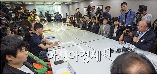 [포토]발언하는 김웅 남양유업 대표