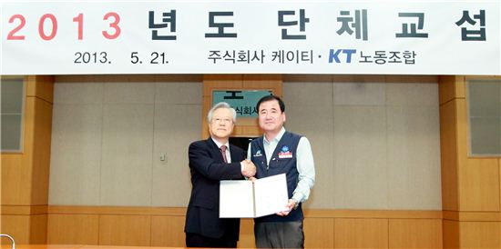 KT 勞-社, "대기업 기득권 내려놓고 사회적 책임 이행"