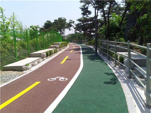 전국자전거도로 '용인구간' 14Km 완공