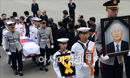 [포토]남덕우 전 총리 영결식