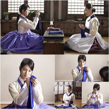 '구가의 서' 수지, 바느질 삼매경 '여울아씨' 되기 가능할까?