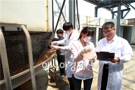 [포토]여름철 냉각탑수 수질검사 