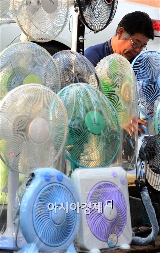 [포토]여름에는 선풍기