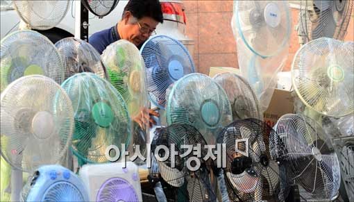 [포토]다가오는 선풍기 시즌