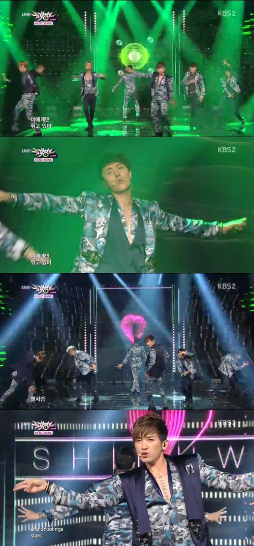 '뮤직뱅크' 신화, '원조 짐승돌' 포스 뽐내며 무대 장악