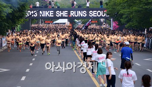 [포토]여성들의 질주본능