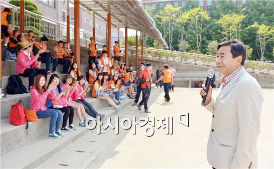 [포토]광주 남구, '살기좋은 월산동 만들기' 캠페인 펼쳐