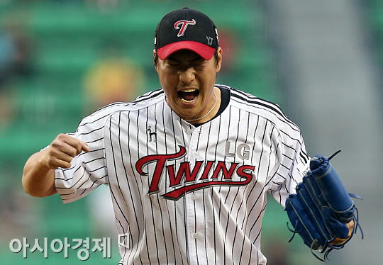 [포토] 이동현 '위기 탈출 포효'