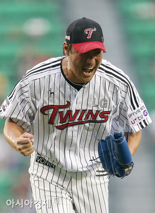 [포토] 위기 탈출 이동현 '이거야!'