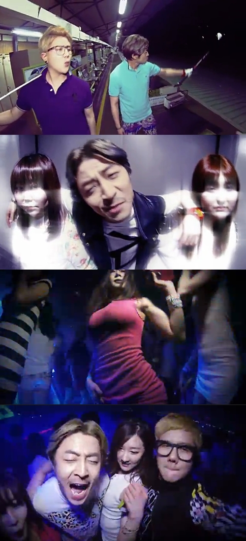 '떡춤'으로 돌아왔다… 크리스피크런치, '사나샷' 19금 MV 공개