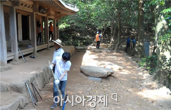 강진군, 문화재 사랑‥ "너·나 없어요"