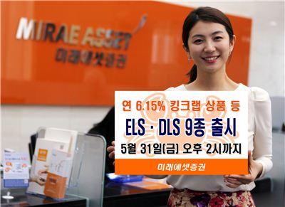 미래에셋證, 31일까지 ELS·DLS 9종 750억원 모집