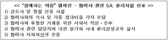 재계, 5대 윤리지침 선포…왜곡된 '甲乙관계' 청산