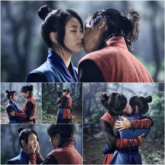 '구가의 서' 강담커플 이승기 수지, 로맨틱 첫키스 예고