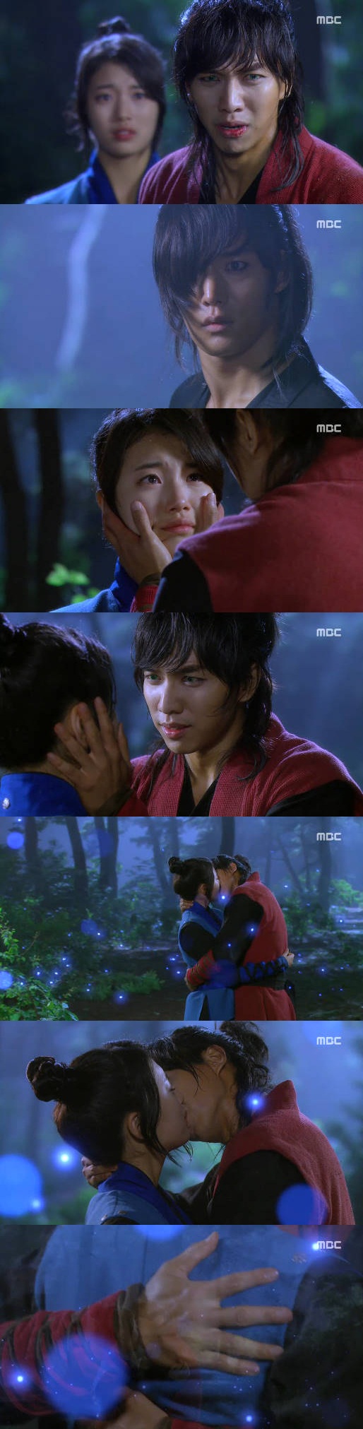 '구가의 서' 이승기 수지, 서로의 마음 확인 후 첫키스