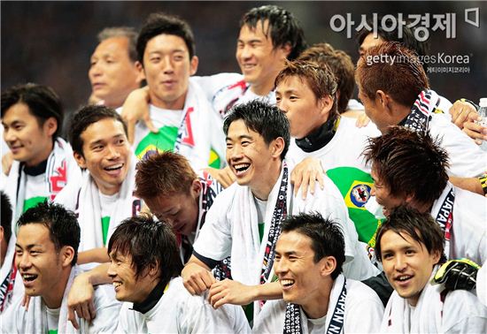 일본축구대표팀[사진=Getty Images/멀티비츠]