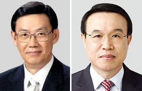 ▲김태영 전무이사(왼쪽)와 이상욱 농업경제대표