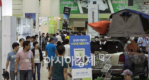 [포토]북적이는 오토캠핑쇼