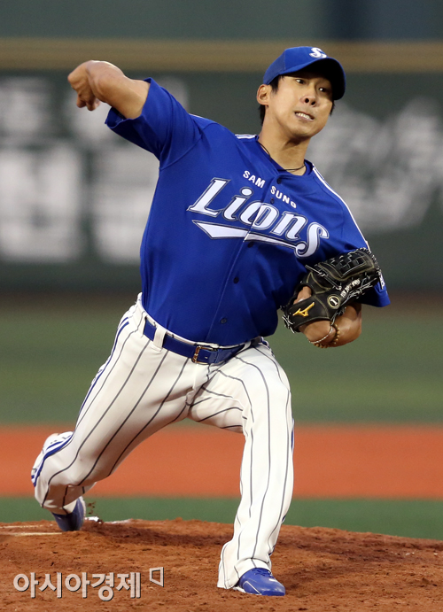 [포토] 윤성환 역투