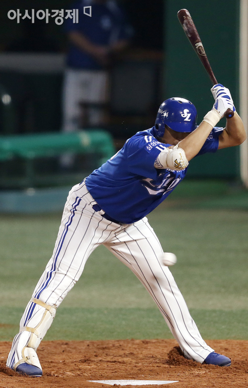 [포토] 박한이 '본능적으로'