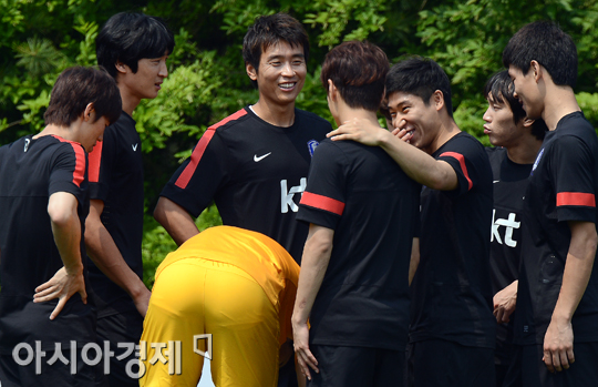 [포토] 최강희호 '악몽은 잊고!'