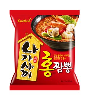 삼양식품, '나가사끼 홍짬뽕' 출시.."이것이 진짜 짬뽕 맛!"