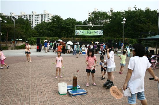 투호 놀이 