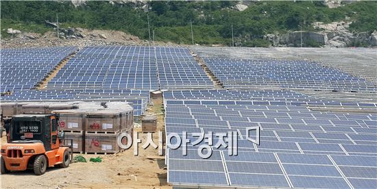 고흥  '거금에너지테마파크'  조성 사업 마무리 공사  '착착' 