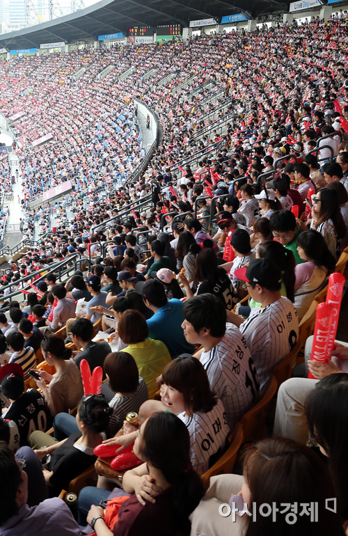 [포토] 잠실 야구장 '인산인해'