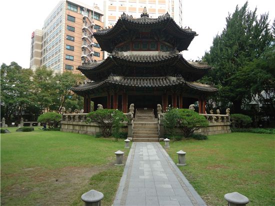 환구단 전통방식으로 복원