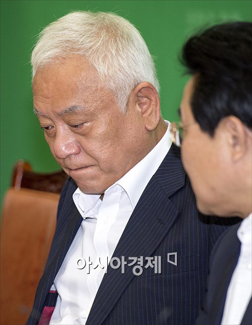 [포토]의견 나누는 김한길·전병헌