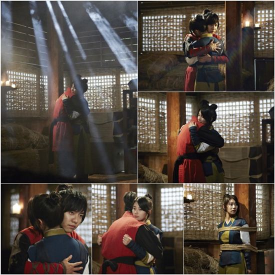 '구가의 서' 이승기-수지, 벅차오른 감정 안고 '포박 포옹'