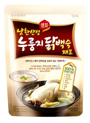 샘표, '남한산성 누룽지 닭백숙 재료' 출시
