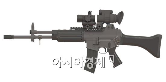 국내 중소기업 개발 소총조준경 전방보급