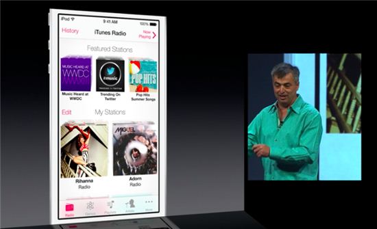 [WWDC2013]애플이 공개한 '아이튠즈 라디오'는 무엇?