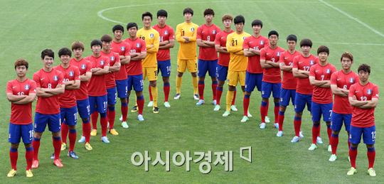 U-20 월드컵대표팀[사진=정재훈 기자]