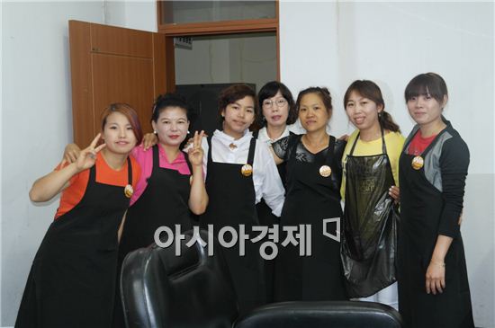 강진 이주여성 이·미용 봉사단 활동 화제  