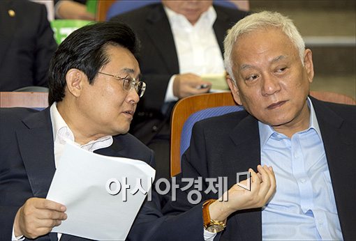 [포토]심각한 민주당 지도부