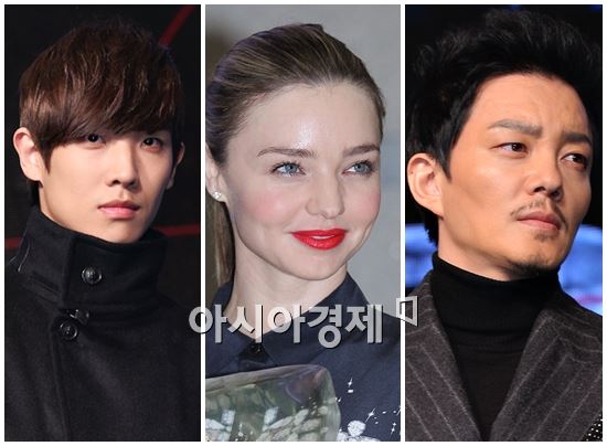 이범수-이준, 미란다 커와 콩트 통해 '연기 맞대결'